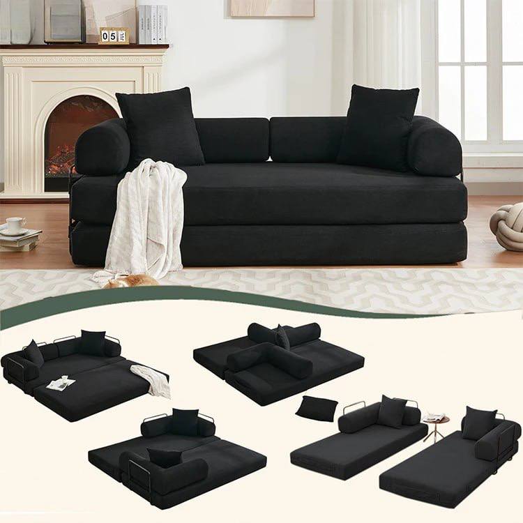 convertible boneless couch