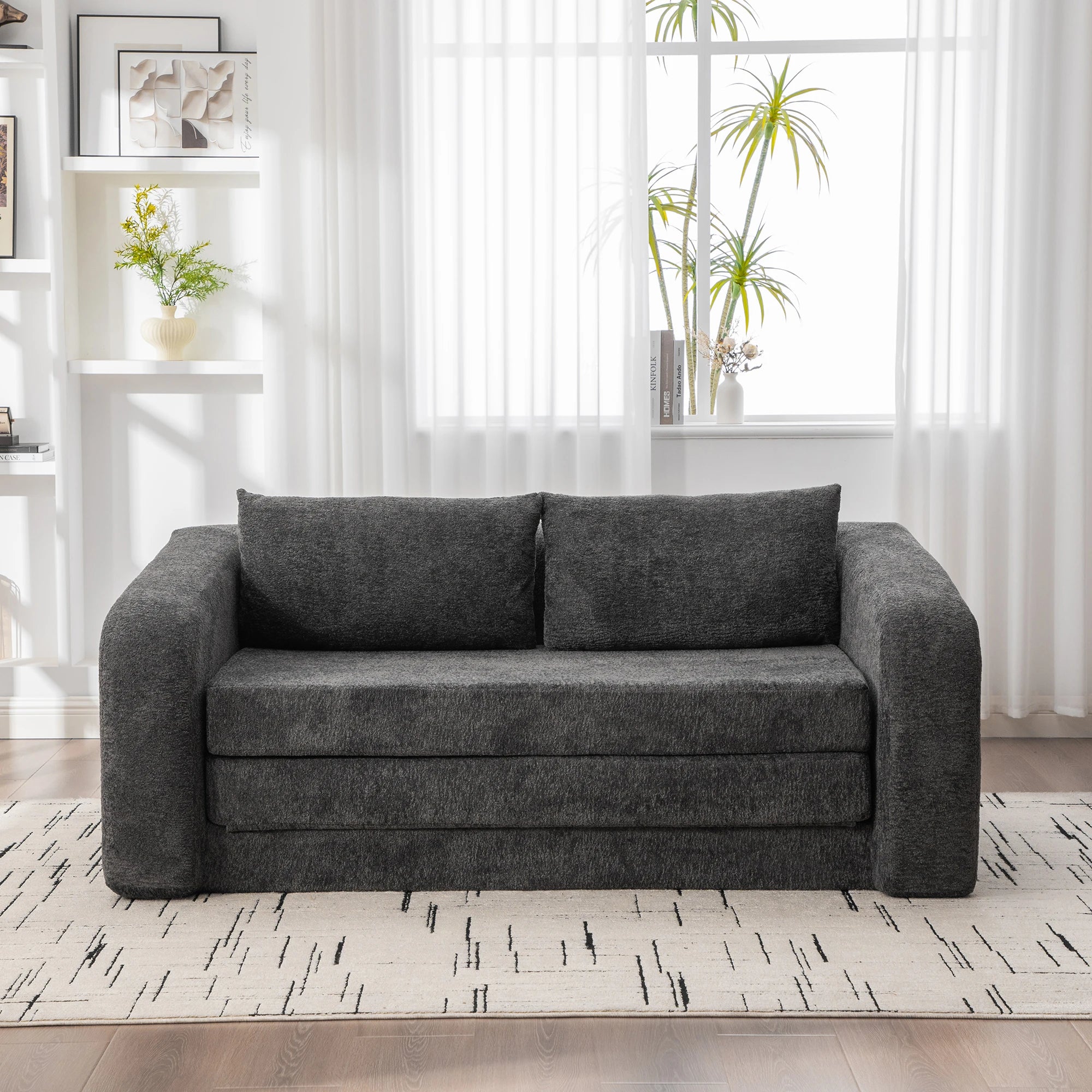 SZ Compressed Sofa Bed Boneless Living Room Modular Compress Sofa Set Frameless Design and Space-Saving Furniture 