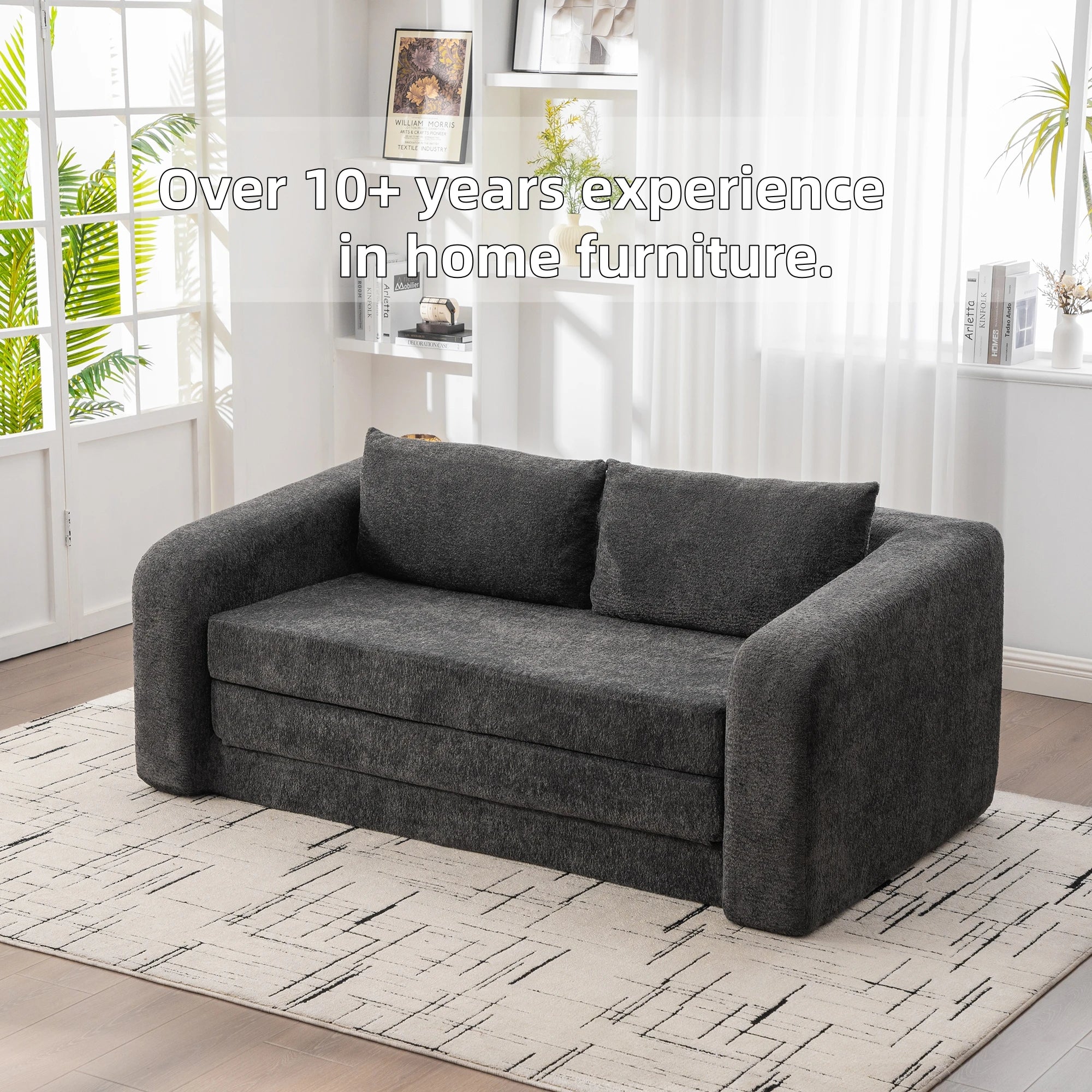SZ Compressed Sofa Bed Boneless Living Room Modular Compress Sofa Set Frameless Design and Space-Saving Furniture 