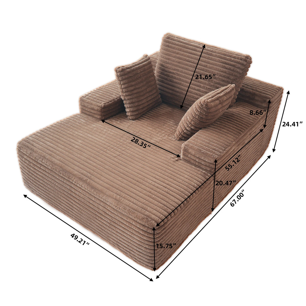BC-SF138 Nordic Boneless Lounge Sofa Bed