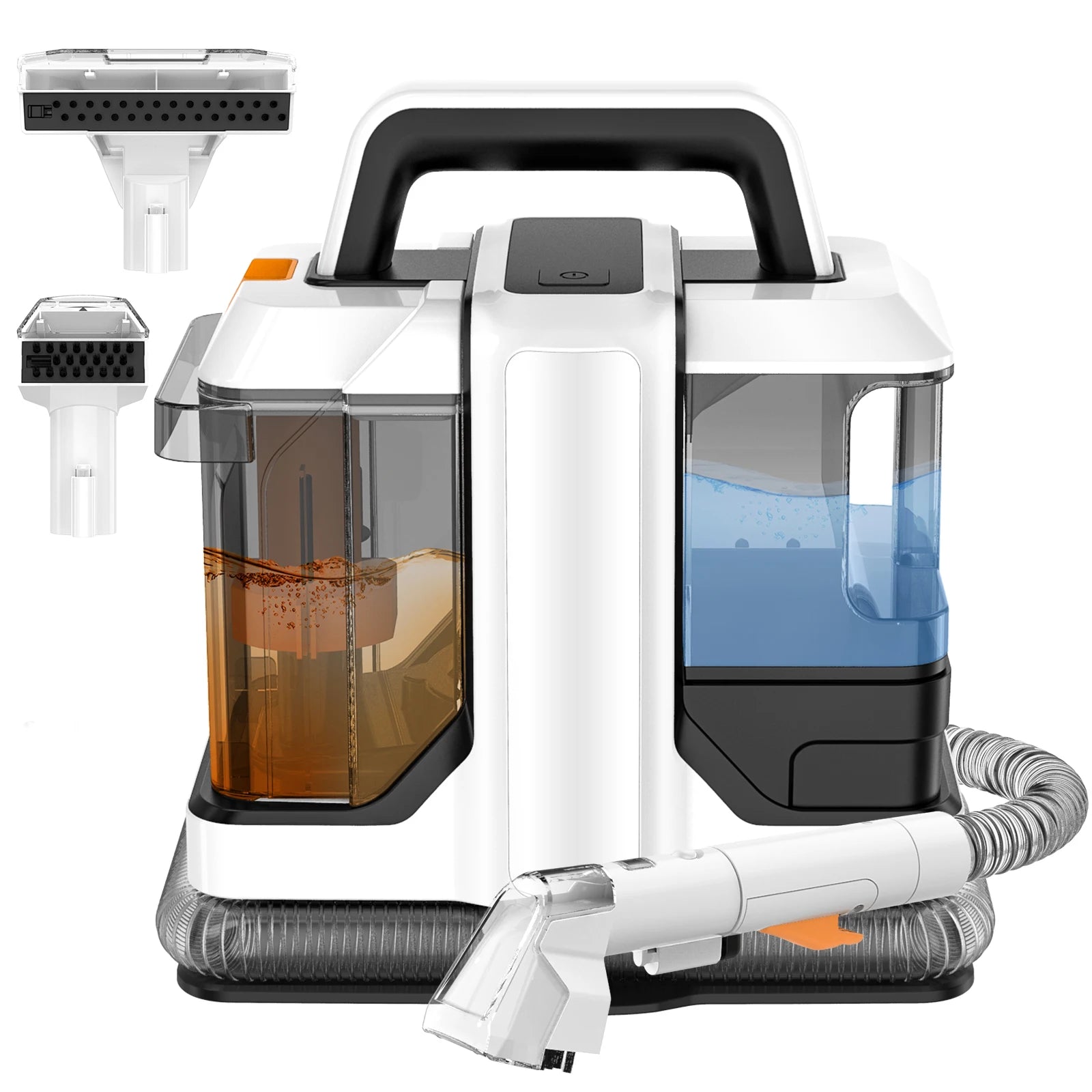 Portable Couch and Carpet Cleaner 750W 15KPa Portable Spot Cleaner for Car Sofa Pet Hair, Spray Suction Upholstery Clean Machine 