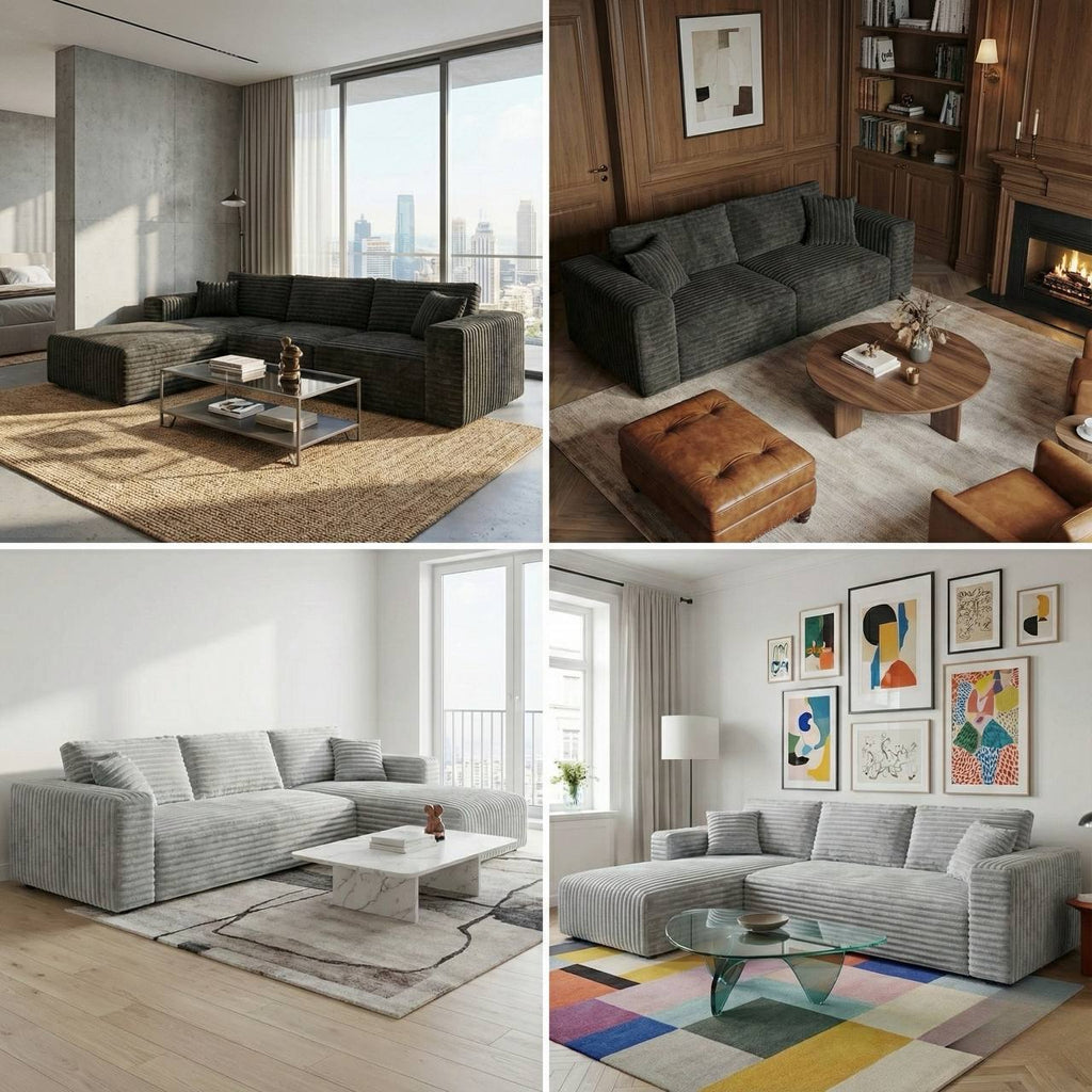 The Cove Boneless L-Shaped Modular Sofa