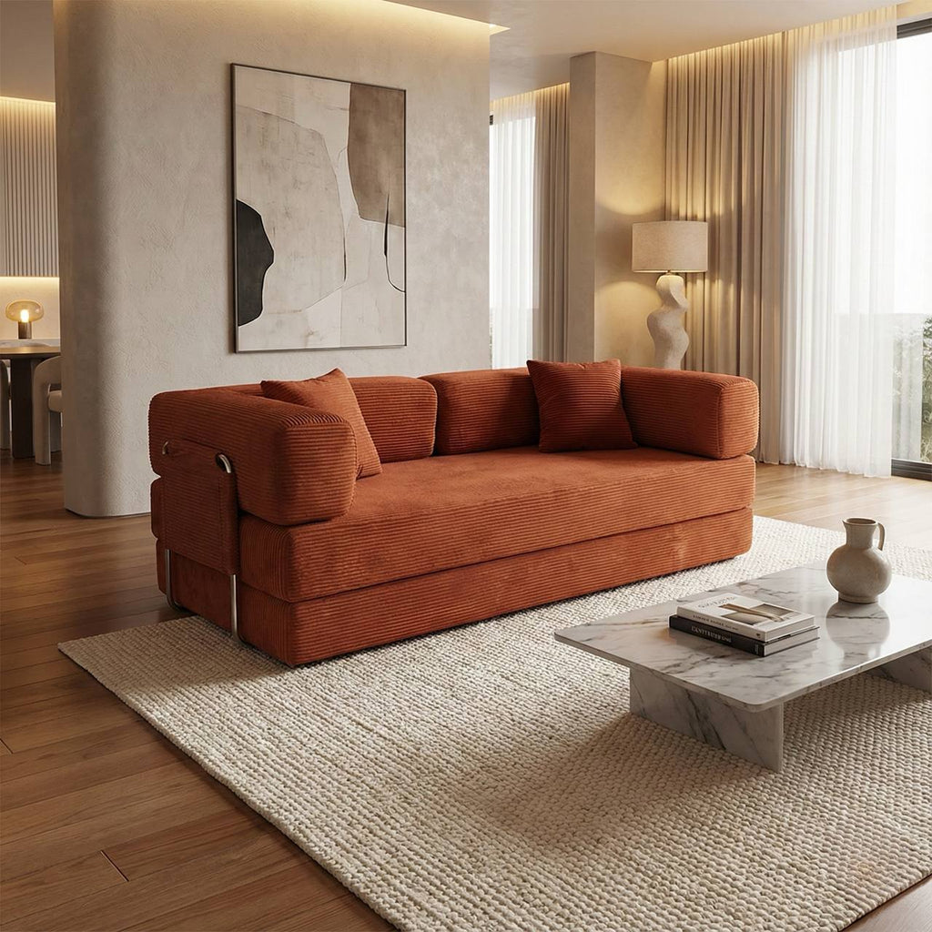 The Solace Boneless Compressed Sofa