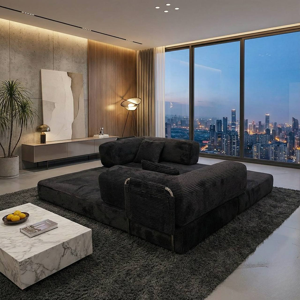 The Solace Boneless Compressed Sofa