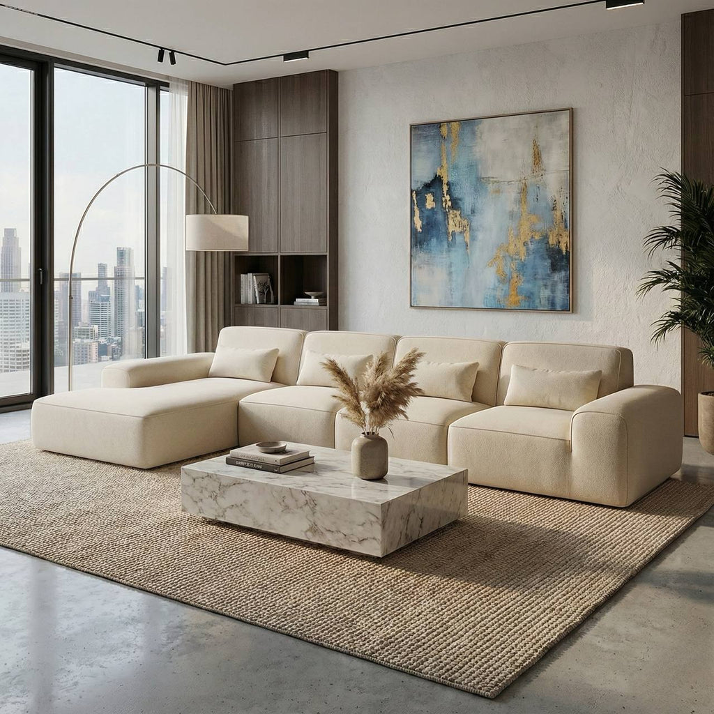 The Unity Boneless Modular Compressed Sofa