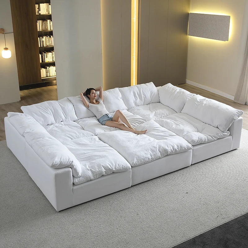 Couch Without Frame The Boneless Couch® | Premium Frame-Free Compressed Sofas – The ...